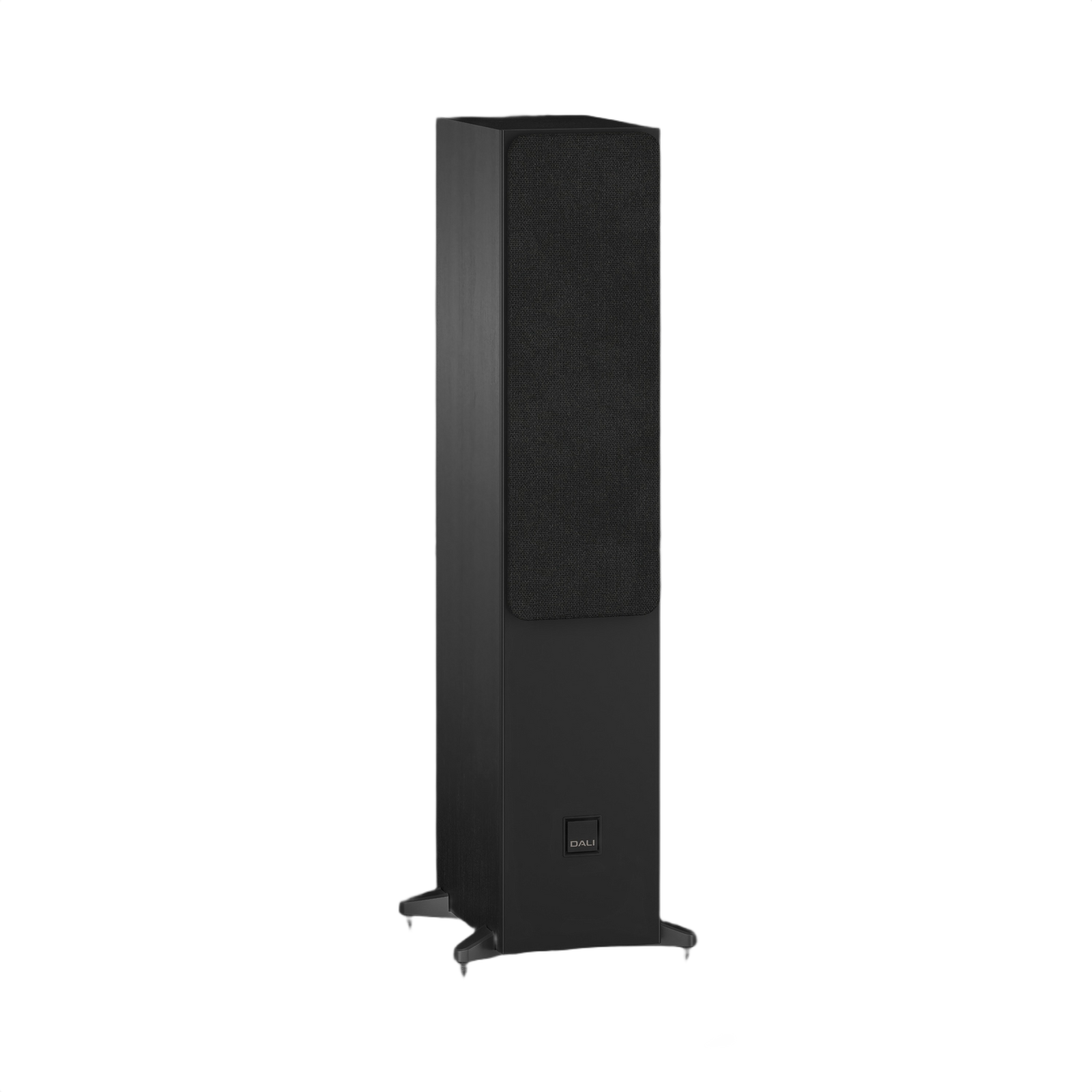 Dali Sonik 5 Slim Floorstanding Loudspeaker (Pair) in black, featuring a sleek design and powerful sound technology.