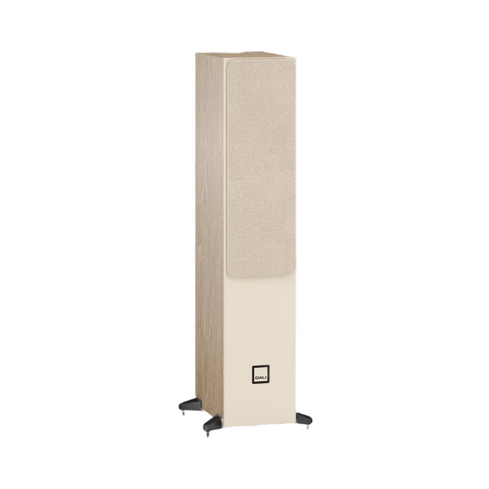 Dali Sonik 5 Slim Floorstanding Loudspeaker (Pair) in elegant design, featuring dual woofers and a tweeter for high-end sound.