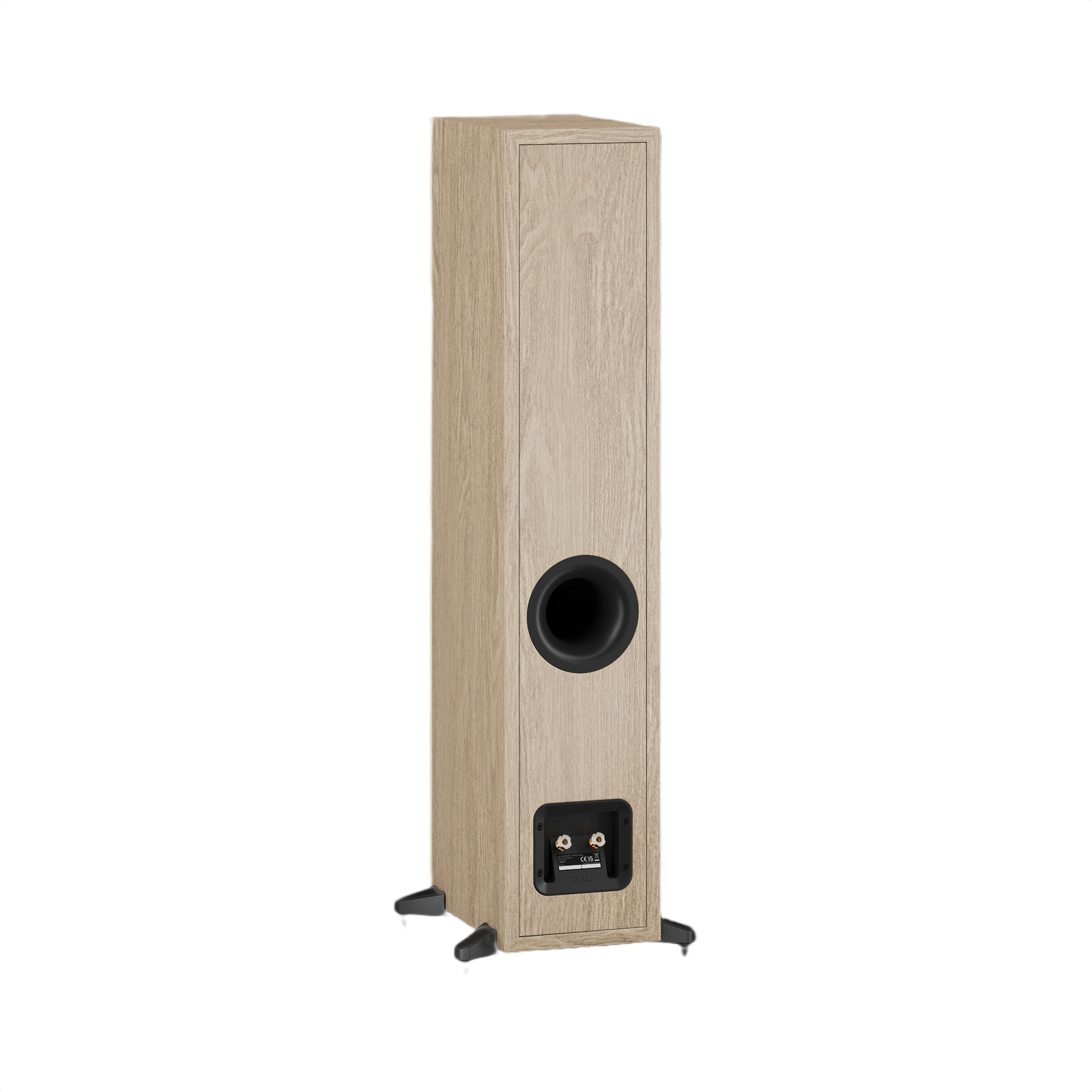 Dali Sonik 5 Slim Floorstanding Loudspeaker (Pair) in elegant wood design, showcasing premium audio technology.