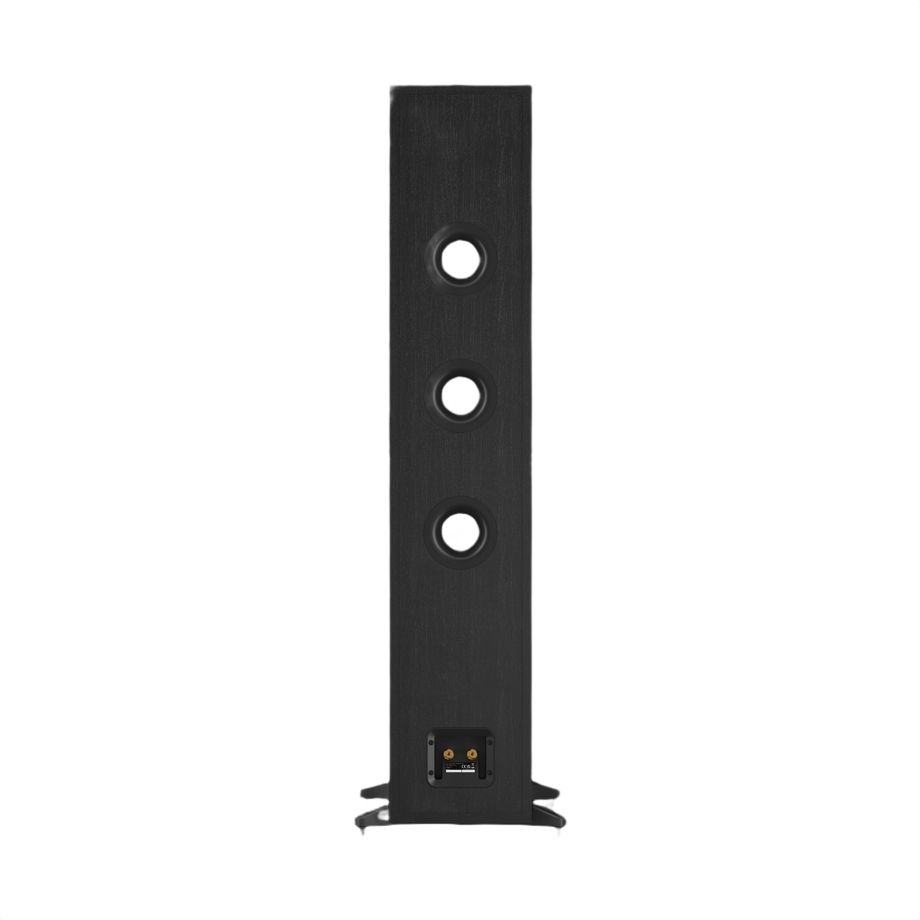 Dali Sonik 9 Floorstanding Loudspeaker (Each) back view with three drivers and input connectors.