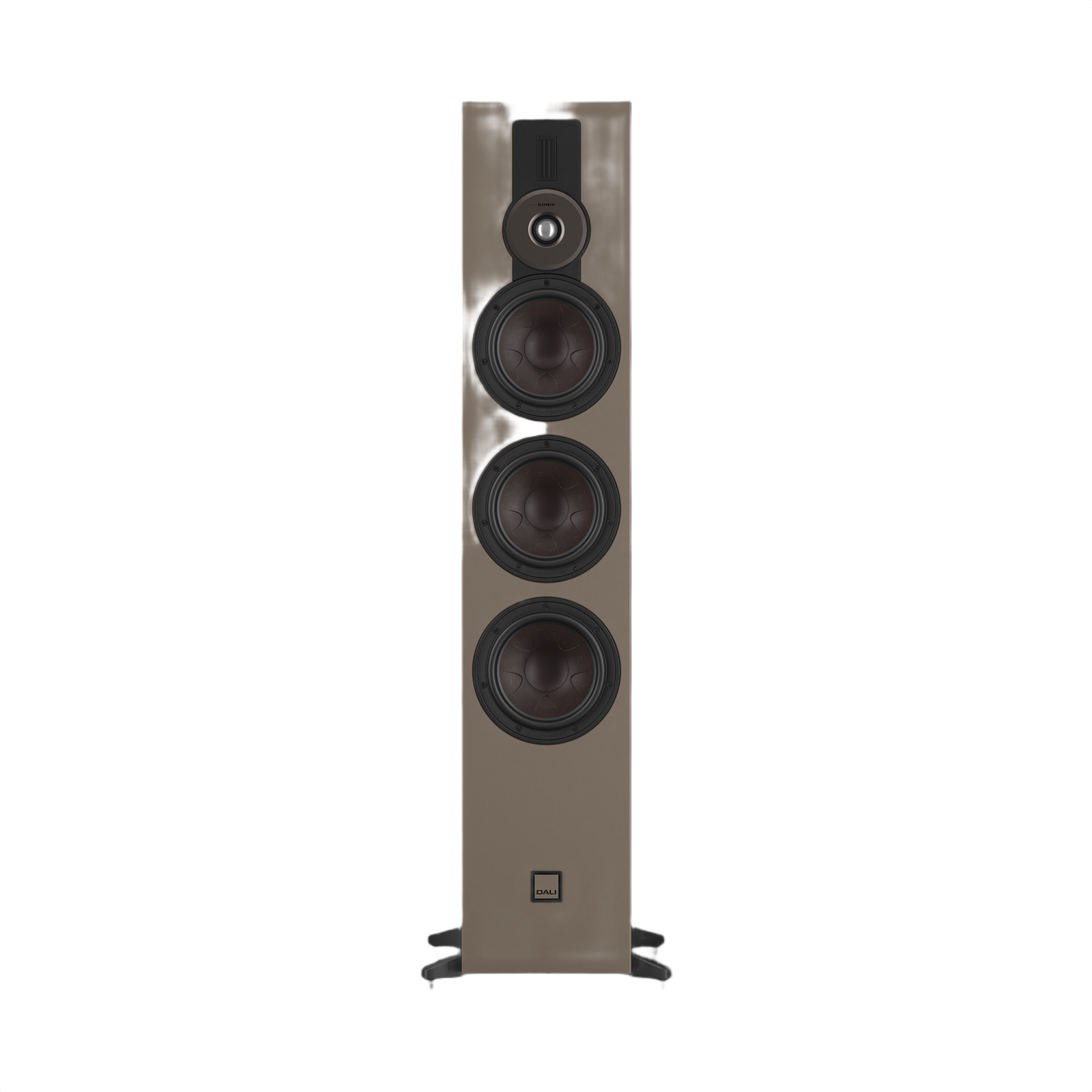 Dali Sonik 9 Floorstanding Loudspeaker (Each) front view showcasing modern design and speaker drivers.