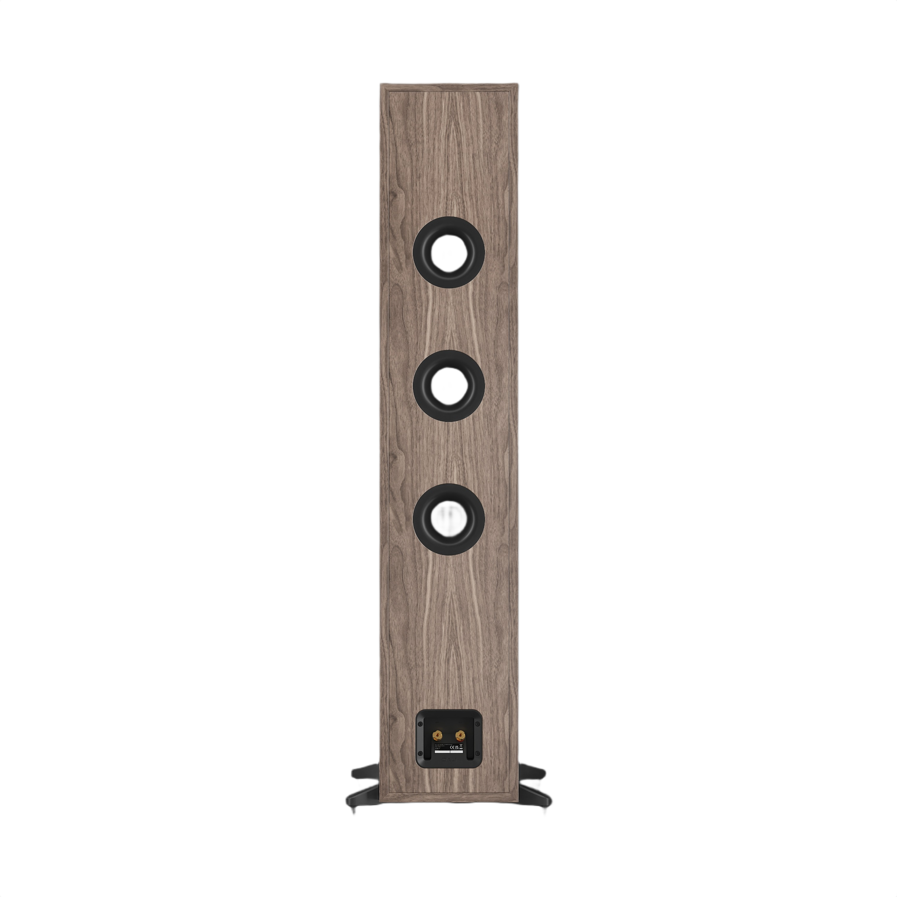 Dali Sonik 9 Floorstanding Loudspeaker (Each) showcasing a sleek wood finish and three speaker drivers.