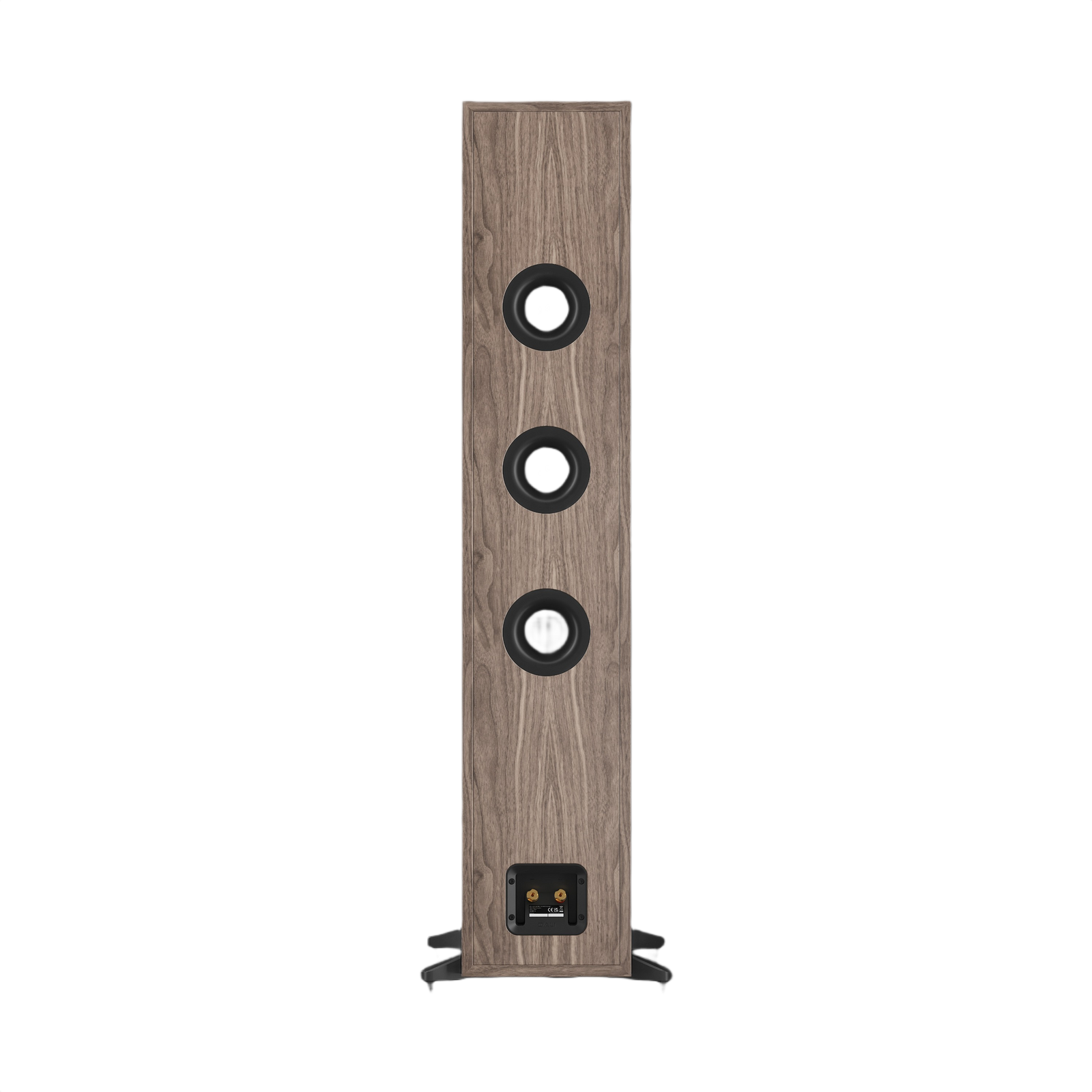 Dali Sonik 9 Floorstanding Loudspeaker (Each) showcasing a sleek wood finish and three speaker drivers.