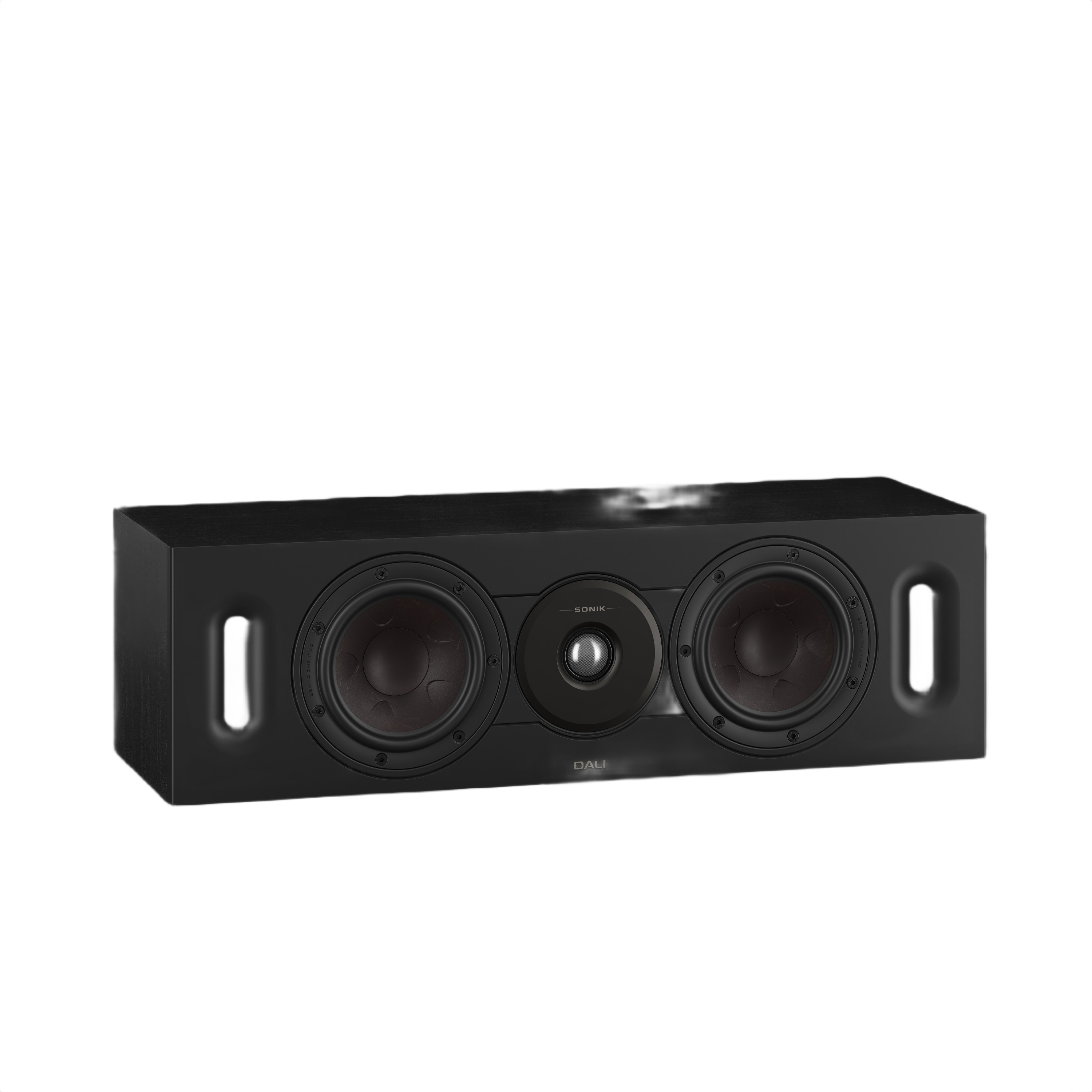 Dali Sonik Cinema LCR Speaker (Each) showcasing two powerful 5¼ inch woofers and a sleek design for immersive sound.