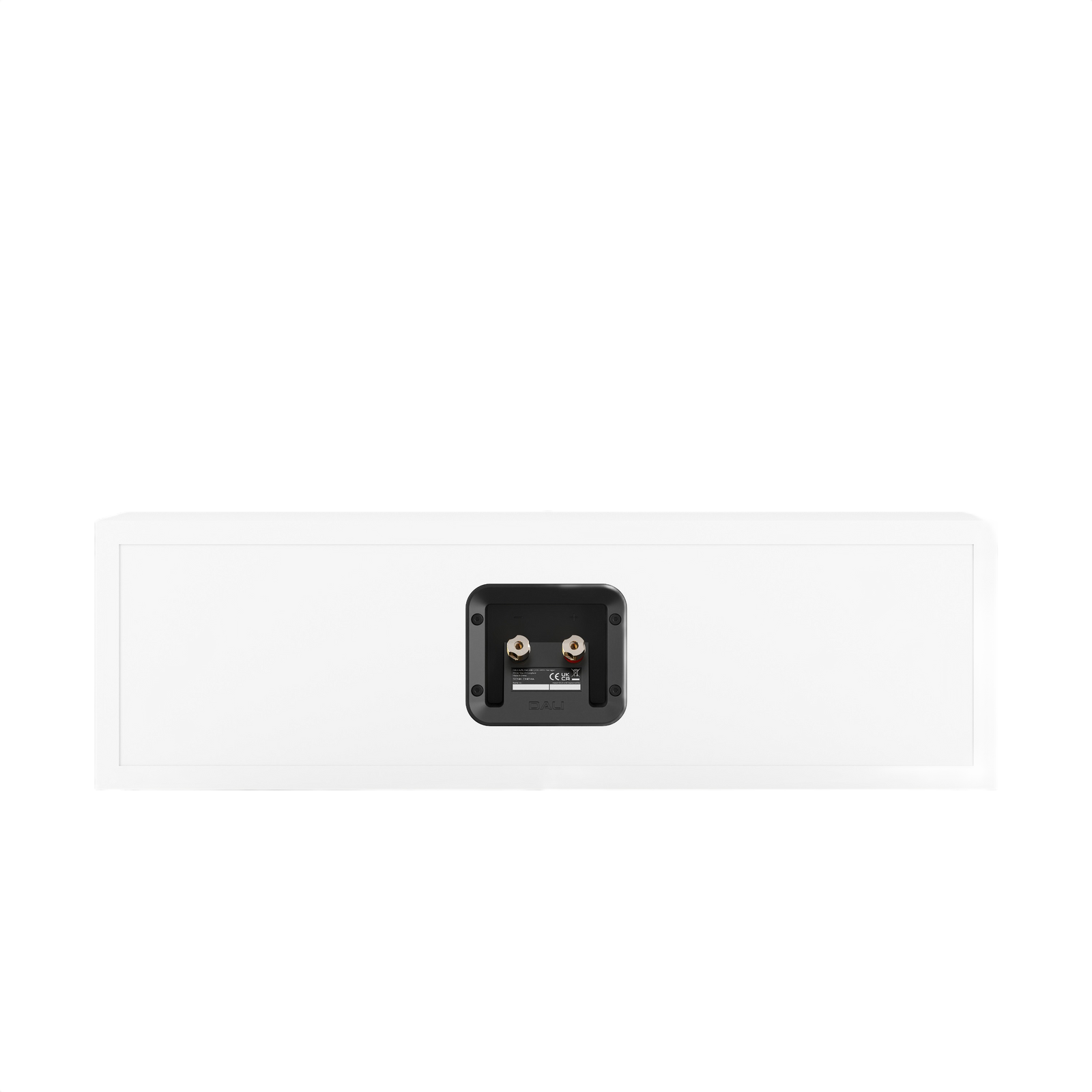 Dali Sonik Cinema LCR Speaker (Each) rear view with connectors for home theatre setup.