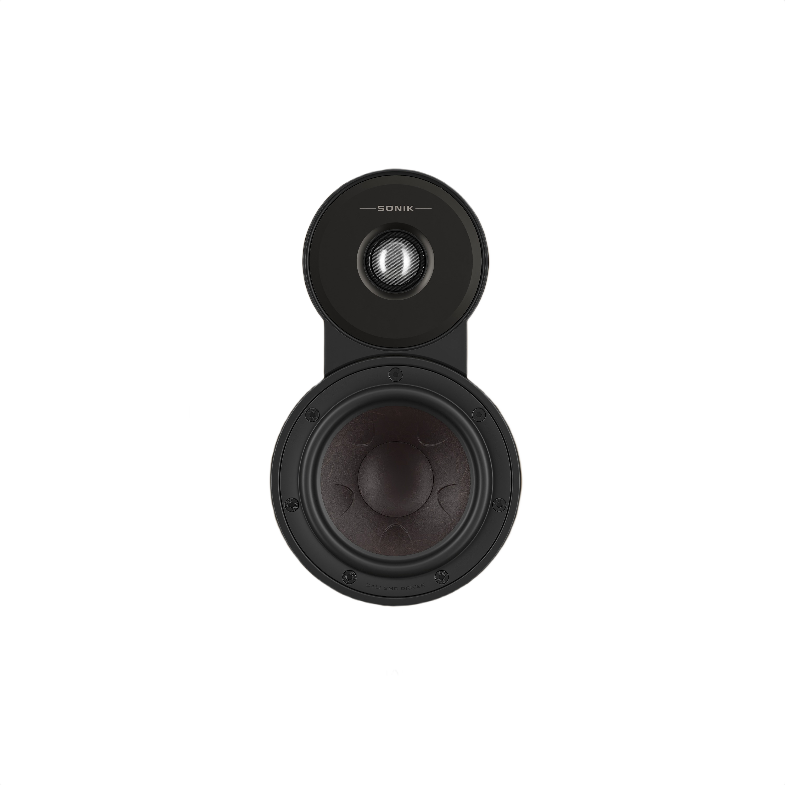 Dali Sonik On-Wall Slim On-Wall Speaker (Each) with soft dome tweeter and wooden woofer design