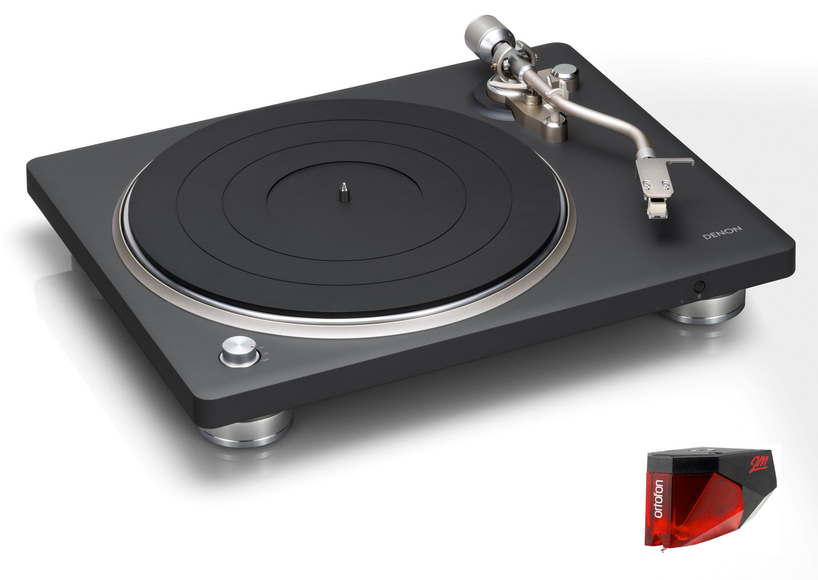 Denon DP-500BT Premium Hi-fi Bluetooth Turntable with Pre-Installed Ortofon Phono Cartridge - Safe and Sound HQ