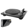 Denon DP-400 Turntable with Ortofon 2M Black Phono Cartridge Bundle - Safe and Sound HQ