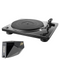 Denon DP-400 Turntable with Ortofon 2M Black Phono Cartridge Bundle - Safe and Sound HQ
