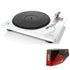Denon DP-400 Turntable with Ortofon 2M Red Phono Cartridge Bundle - Safe and Sound HQ
