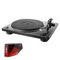 Denon DP-400 Turntable with Ortofon 2M Red Phono Cartridge Bundle - Safe and Sound HQ