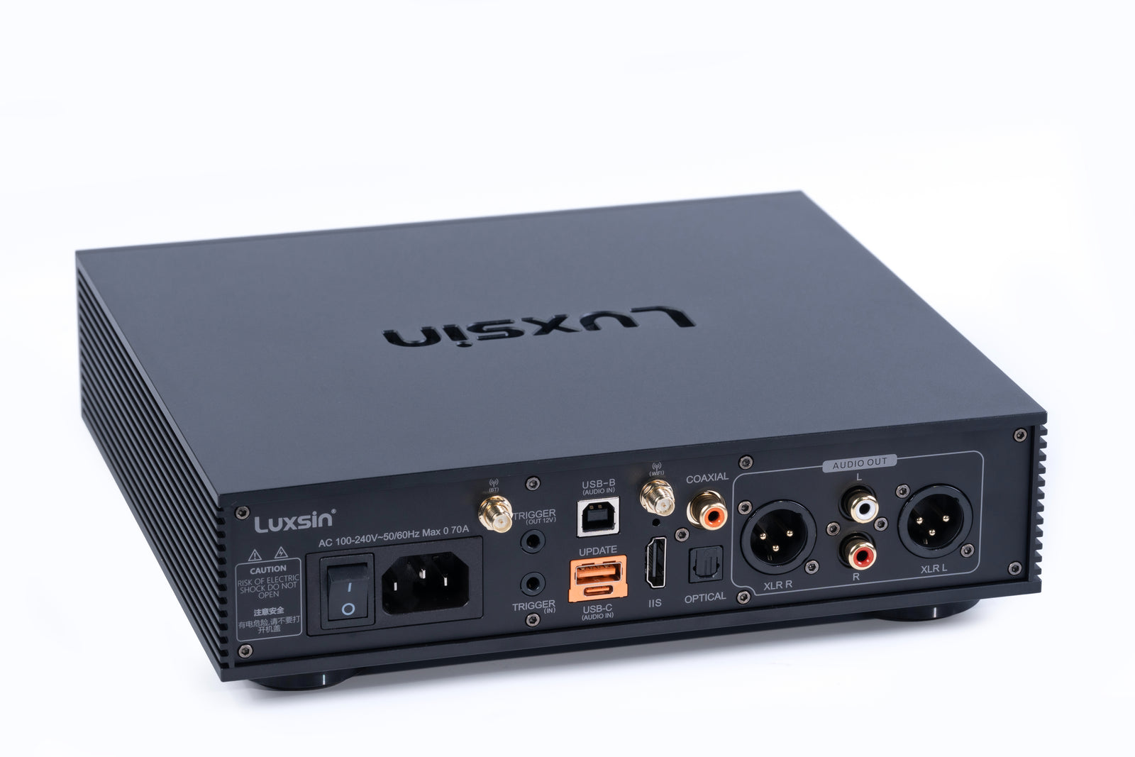 Luxsin Audio X8 Intelligent DAC and Headphone Amplifier - Safe and Sound HQ