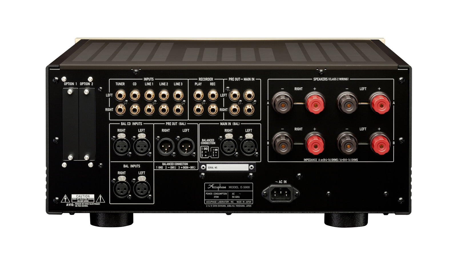 Accuphase E-5000 Class AB Precision Integrated Stereo Amplifier - Safe and Sound HQ