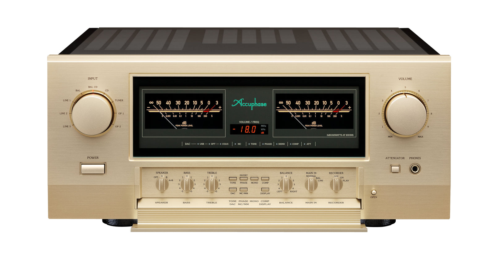 Accuphase E-5000 Class AB Precision Integrated Stereo Amplifier - Safe and Sound HQ