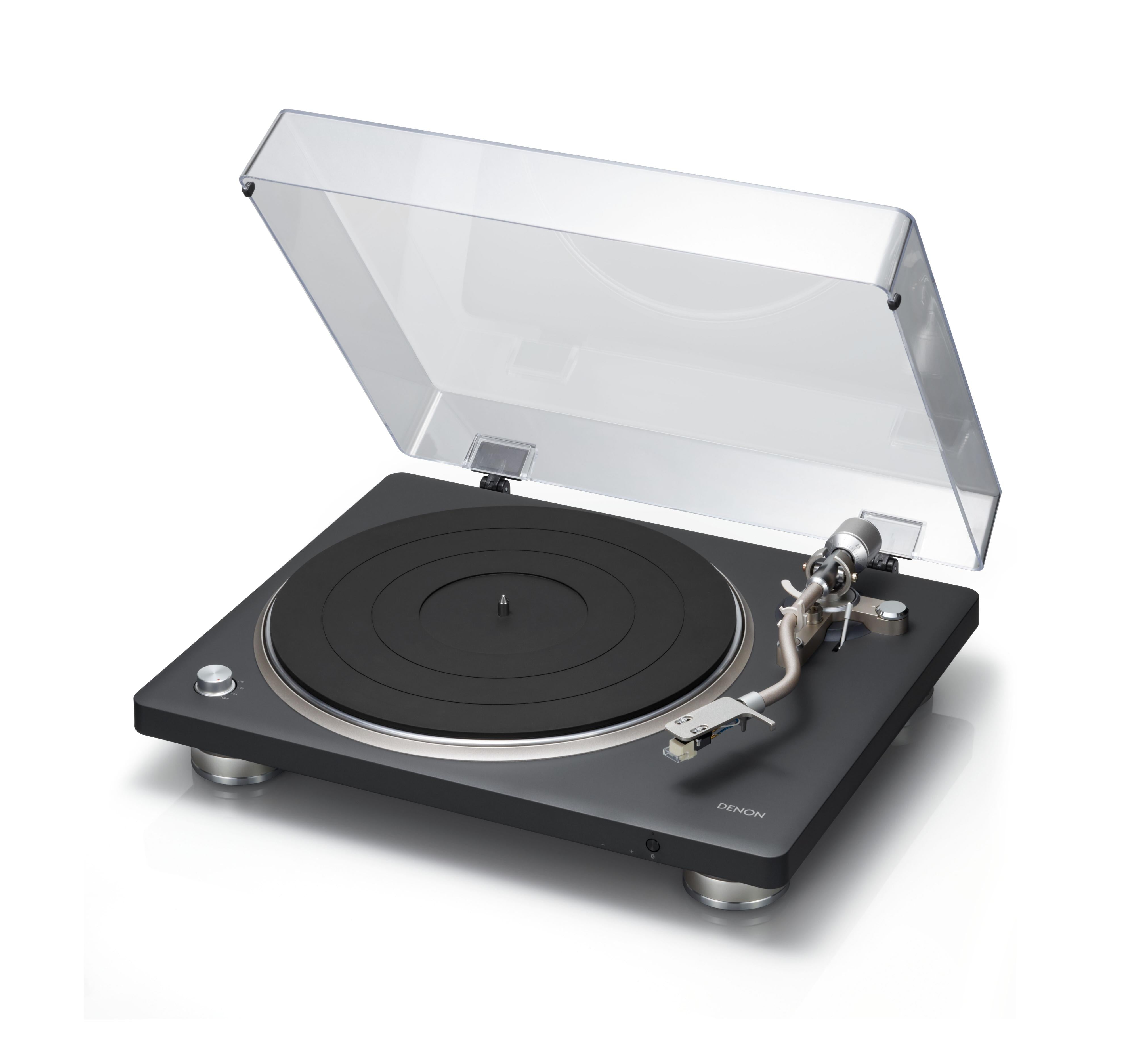 Denon DP-500BT Premium Hi-fi Bluetooth Turntable with Pre-Installed Ortofon Phono Cartridge - Safe and Sound HQ