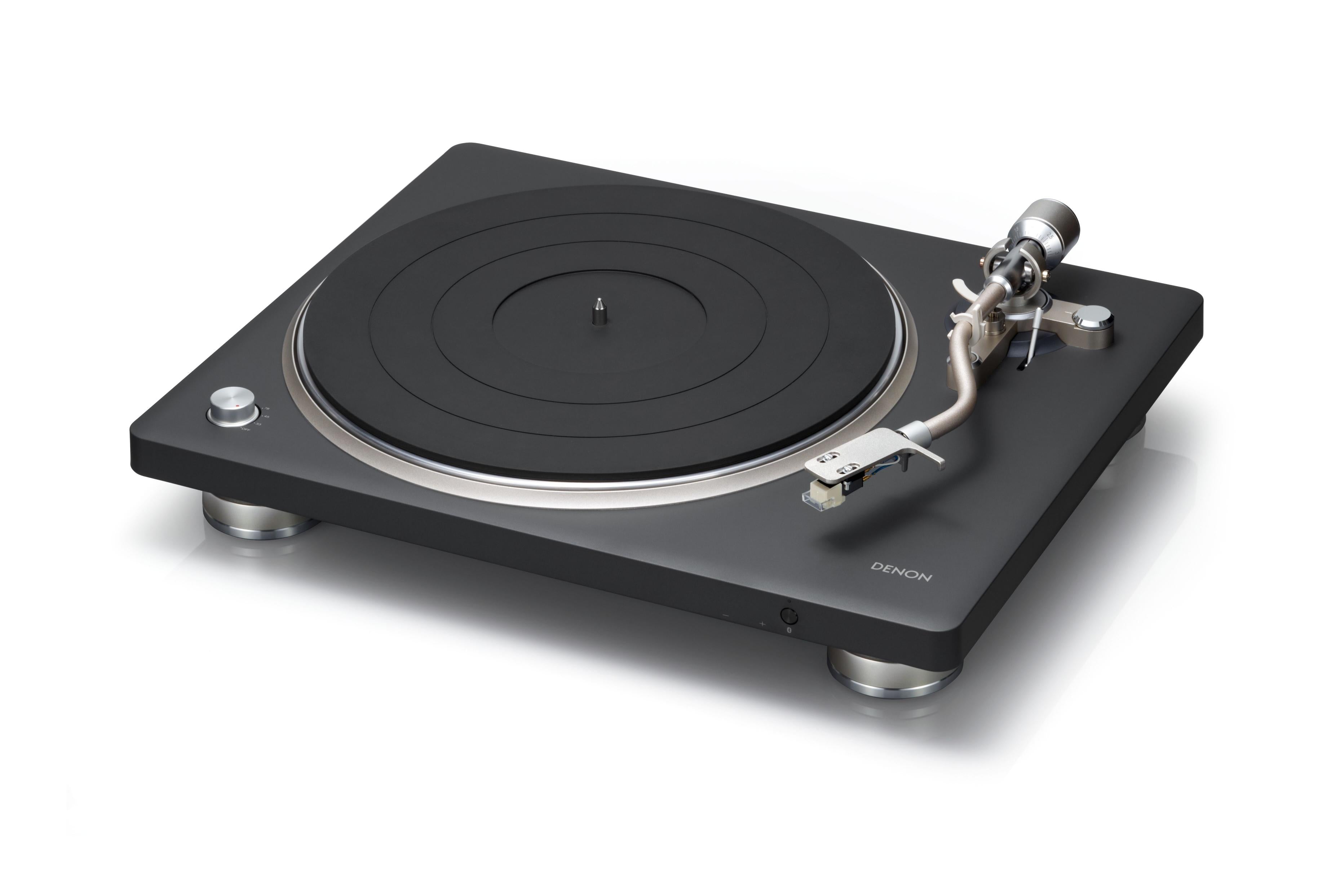 Denon DP-500BT Premium Hi-fi Bluetooth Turntable with Pre-Installed Ortofon Phono Cartridge - Safe and Sound HQ