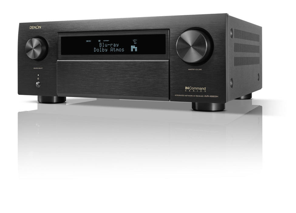 Denon AVR-X6800H 11.4 Channel 8K A/V Receiver with 3D Audio and Dirac Live Support Open Box - Safe and Sound HQ