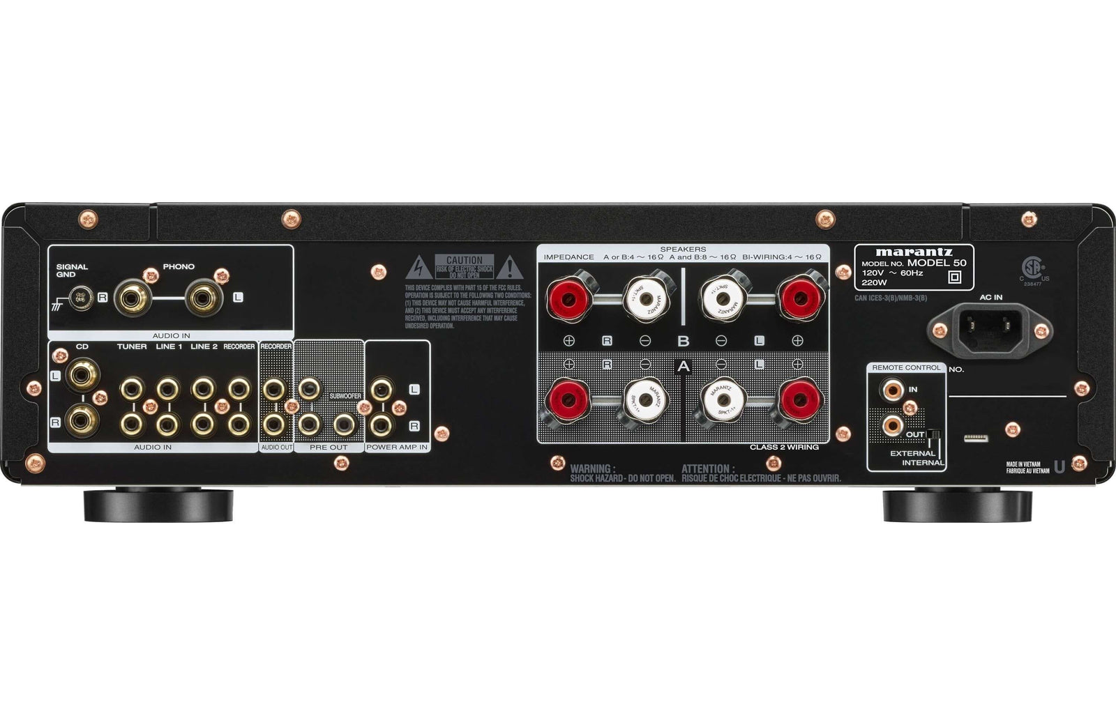 Marantz Model 50 Premium Integrated Amplifier with Custom HDAM Open Box - Safe and Sound HQ