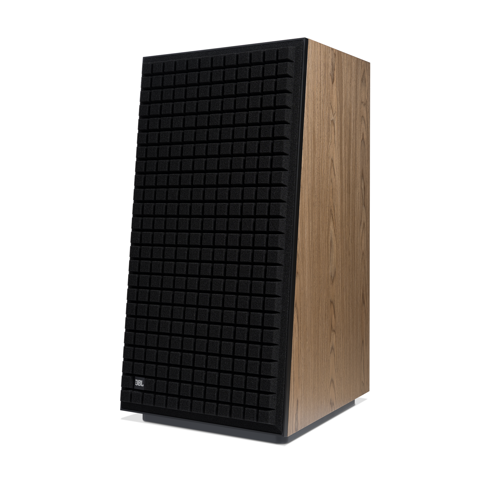 JBL L150 Classic 3-Way Floorstanding Speaker with 15" Woofer (Pair) in vintage design, showcasing elegant craftsmanship.