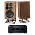 JBL L100 Classic 80 3-Way 80th Anniversary Loudspeaker Pair and Yamaha A-S3200 Integrated Amp Bundle