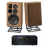 JBL L100 Classic 80 3-Way 80th Anniversary Loudspeaker Pair and Yamaha A-S2200 Integrated Amp Bundle