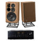 JBL L100 Classic 80 3-Way 80th Anniversary Loudspeaker Pair and Yamaha R-N2000A Stereo Receiver Bundle
