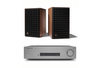 JBL L82 Classic 8" 2-Way Bookshelf Speaker Pair with Cambridge Audio CXA81 Integrated Stereo Amplifier Bundle - Safe and Sound HQ