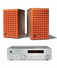 JBL L82 Classic 8" 2-Way Bookshelf Speaker Pair with JBL SA550 Integrated Amplifier Bundle - Safe and Sound HQ