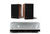 JBL L82 Classic 8 Inch 2-way Bookshelf Loudspeaker Pair with Yamaha R-N1000A Stereo Network A/V Receiver Bundle - Safe and Sound HQ