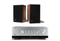 JBL L82 Classic 8 Inch 2-way Bookshelf Loudspeaker Pair with Yamaha R-N1000A Stereo Network A/V Receiver Bundle - Safe and Sound HQ