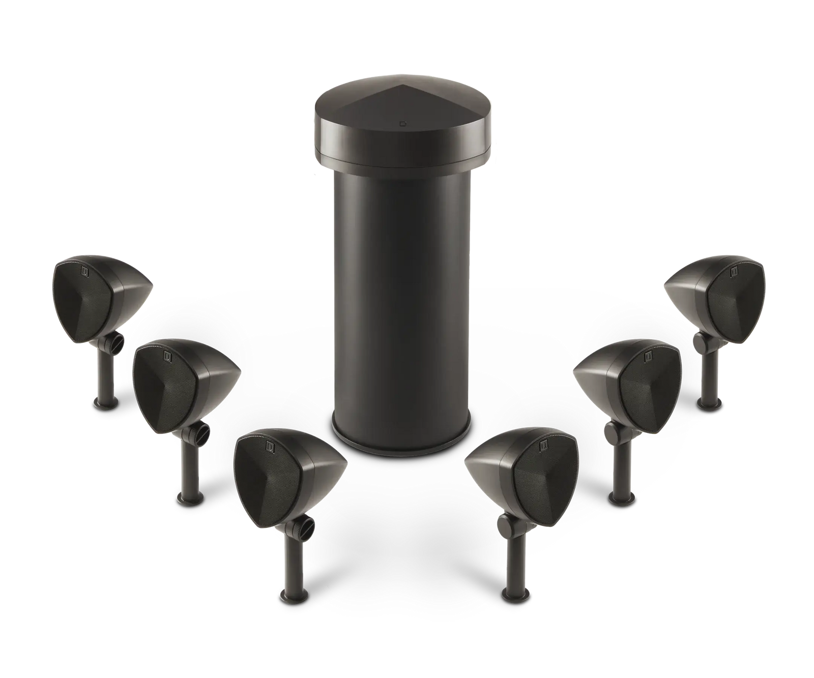 Definitive Technology Dymension Outdoor LS 6.1 Complete Outdoor System with Six 4