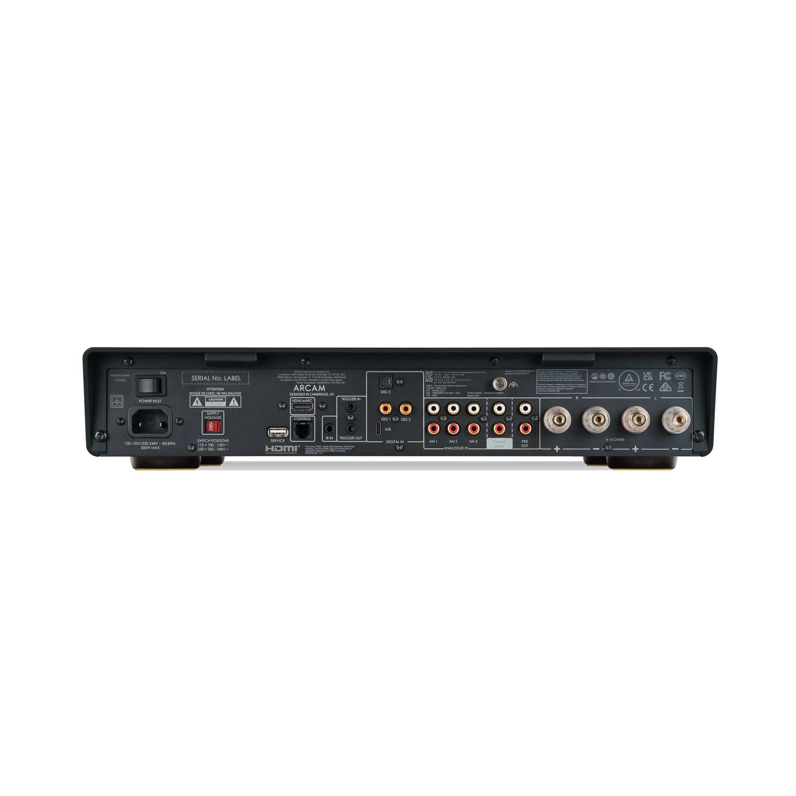 Arcam A25+ Integrated Amplifier with Bluetooth, HDMI and Auracast - Safe and Sound HQ