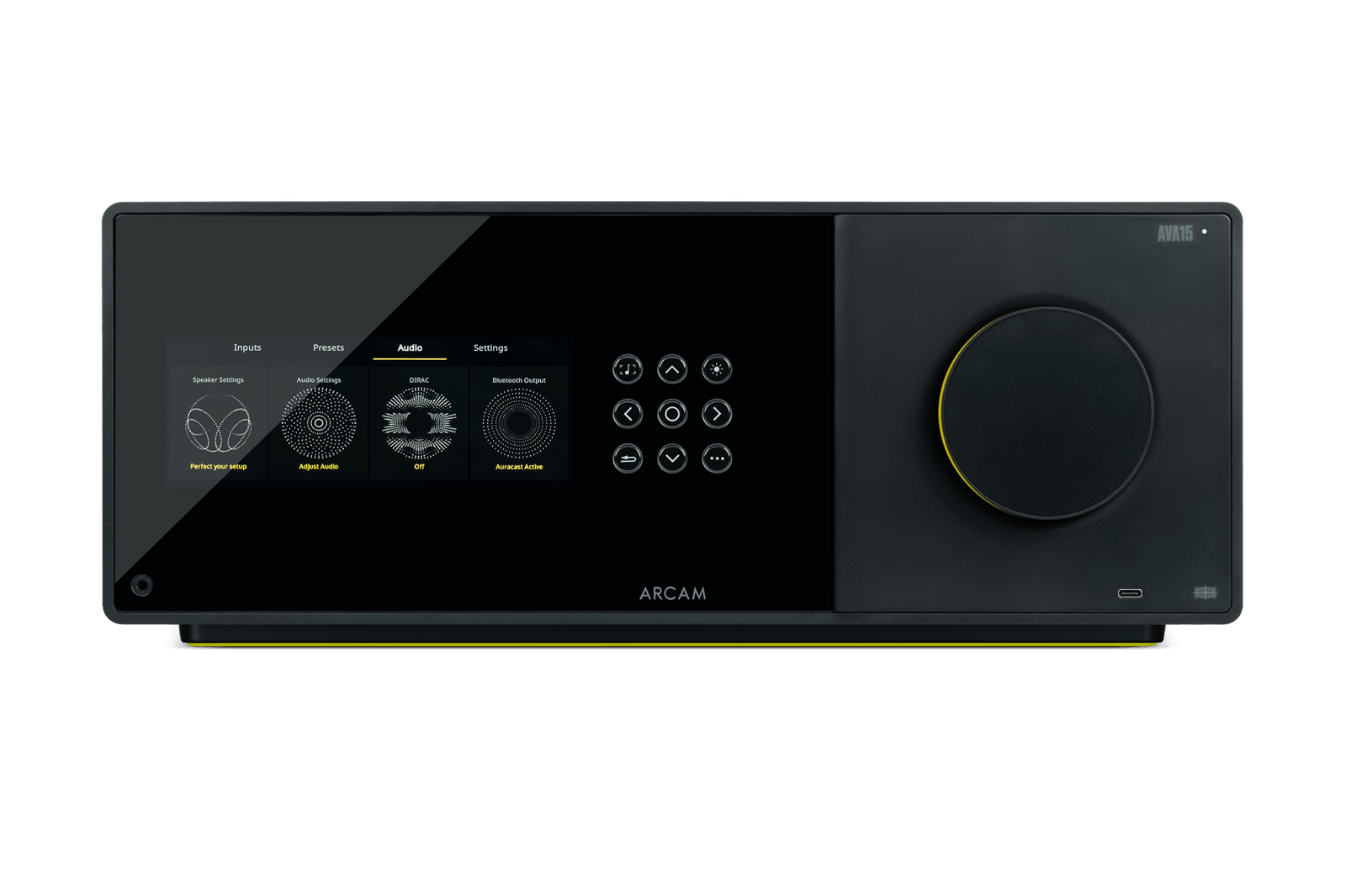 Arcam AVA15 Radia Series 9 Channel Class D A/V Receiver with Dirac Live and 12 Channels Processing - Safe and Sound HQ