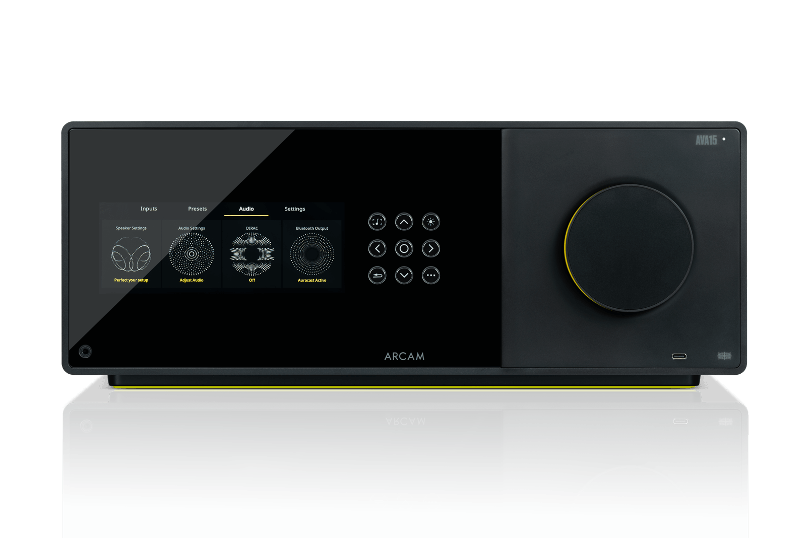 Arcam AVA15 Radia Series 9 Channel Class D A/V Receiver with Dirac Live and 12 Channels Processing - Safe and Sound HQ