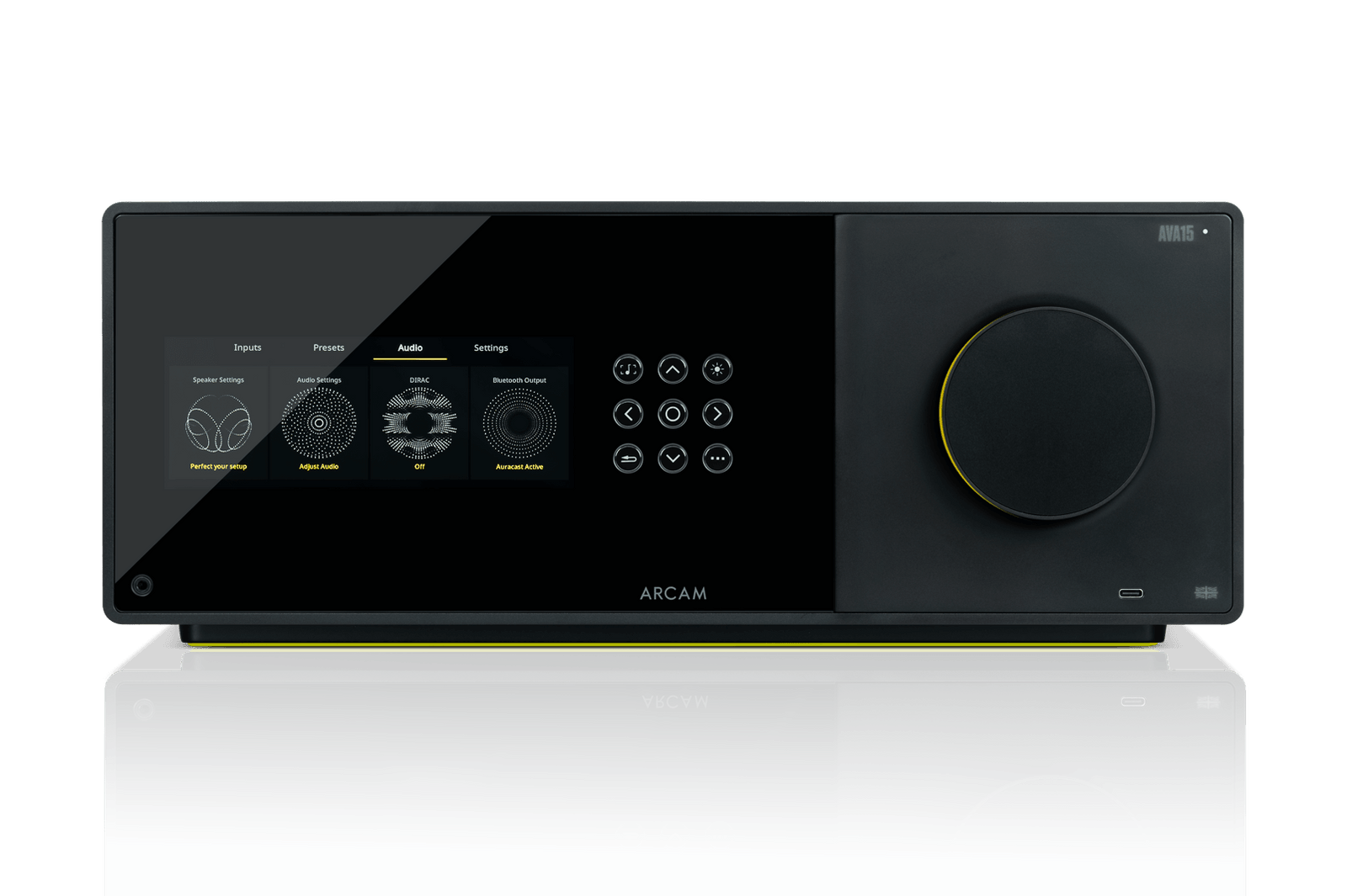 Arcam AVA15 Radia Series 9 Channel Class D A/V Receiver with Dirac Live and 12 Channels Processing - Safe and Sound HQ