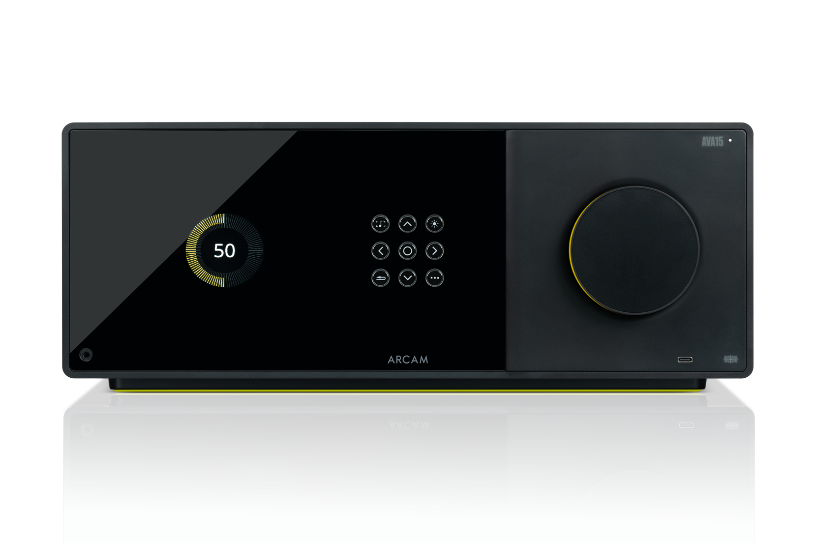 Arcam AVA15 Radia Series 9 Channel Class D A/V Receiver with Dirac Live and 12 Channels Processing