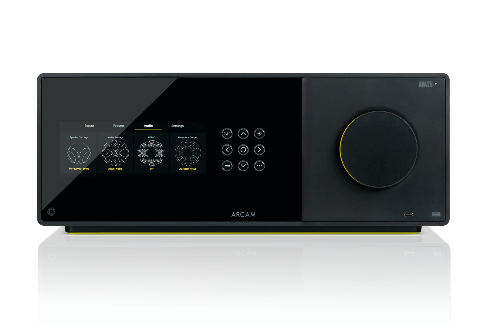 Arcam AVA25 Radia Series 9 Channel Class AB A/V Receiver with Dirac Live and 16 Channel Processing