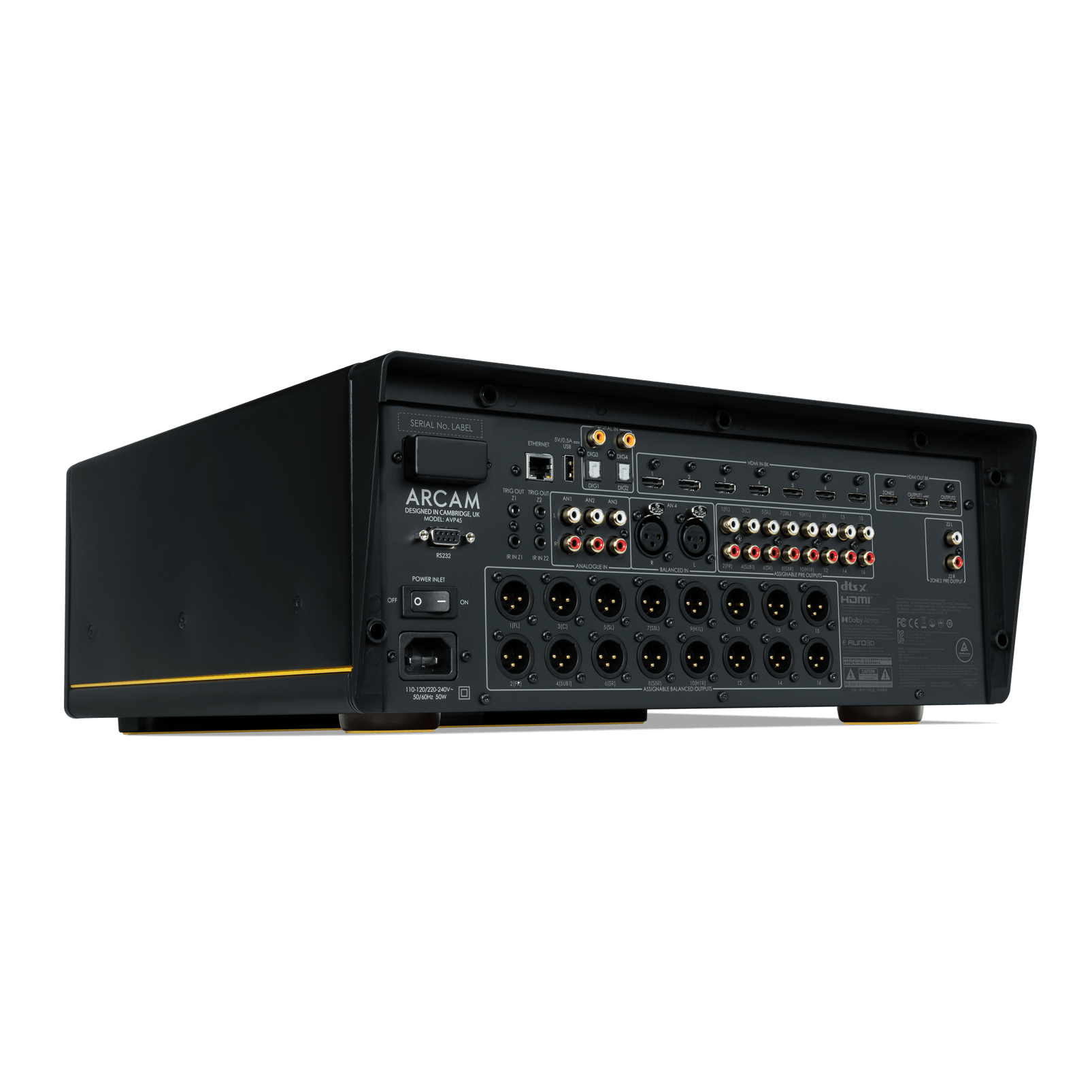 Arcam AVP45 Radia Series 16 Channel A/V Preamp/Processor with Dirac Live - Safe and Sound HQ