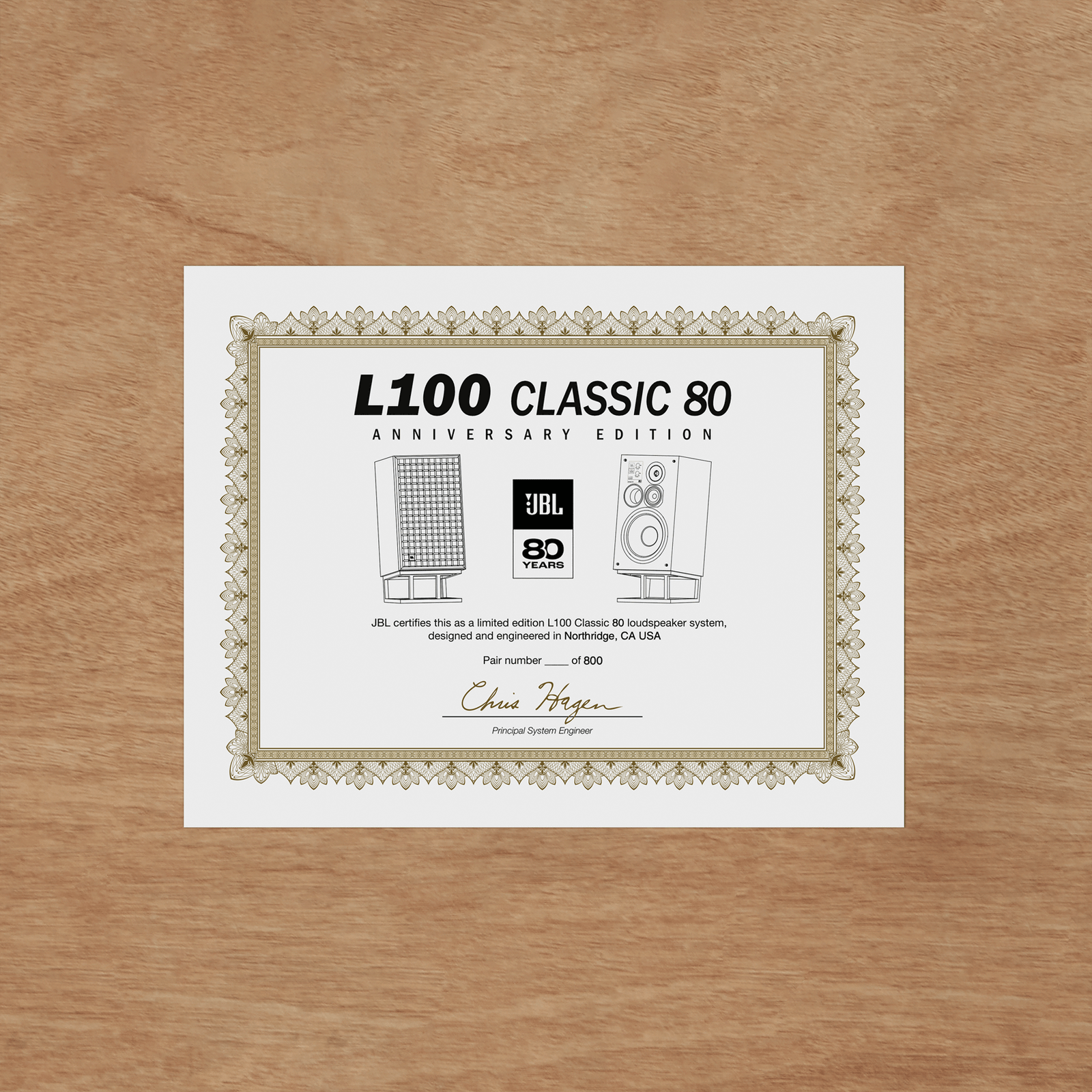 JBL L100 Classic 80 12