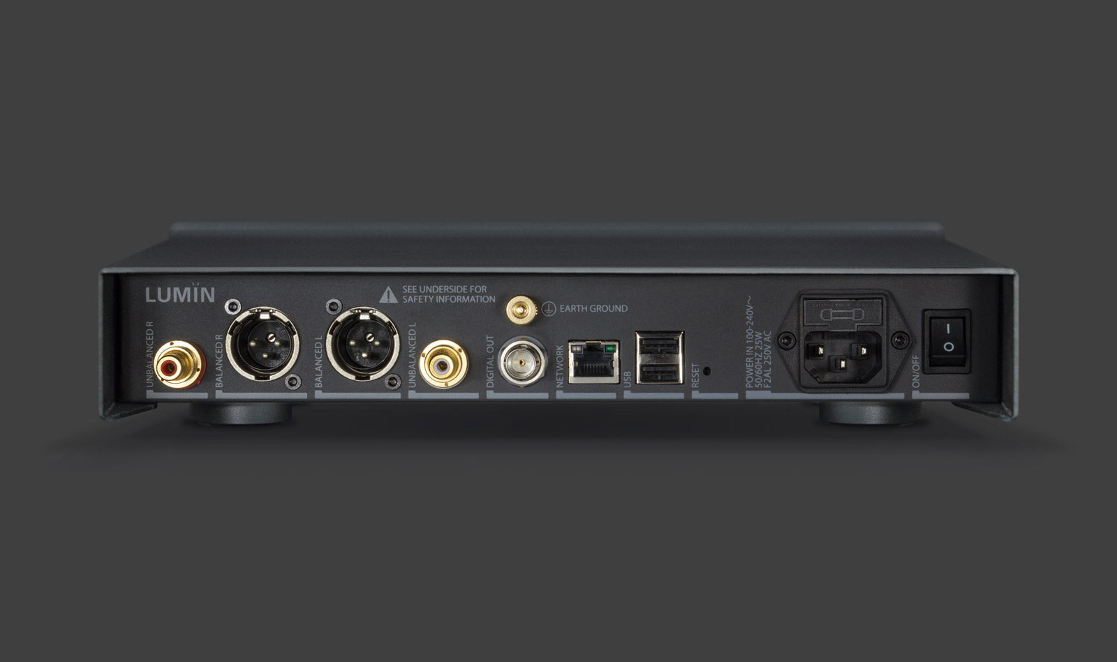 Lumin D3 Network Music Streamer - Safe and Sound HQ