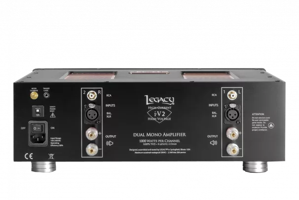 Legacy Audio i·V 2 Ultra Dual Mono Power Amplifier - Safe and Sound HQ
