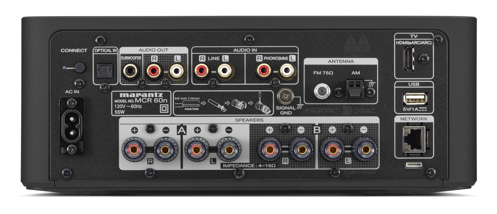 Marantz MCR 60n Network Audio Player with Integrated CD Player and HEOS