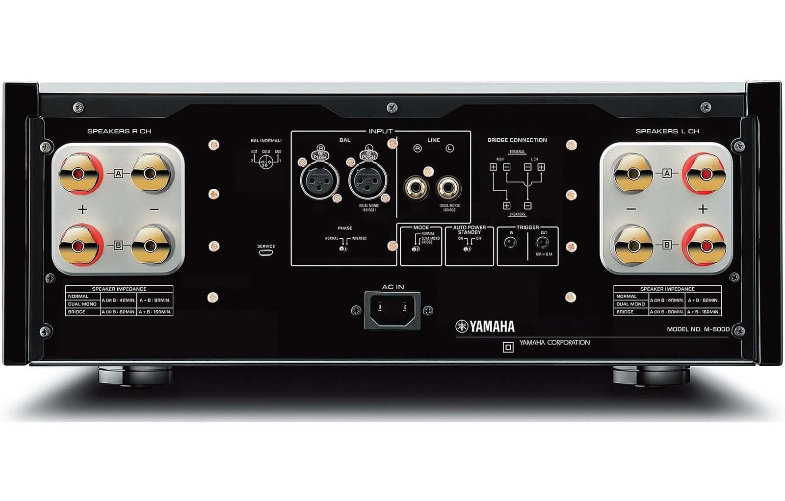 Yamaha M-5000 Stereo Power Amplifier - Safe and Sound HQ