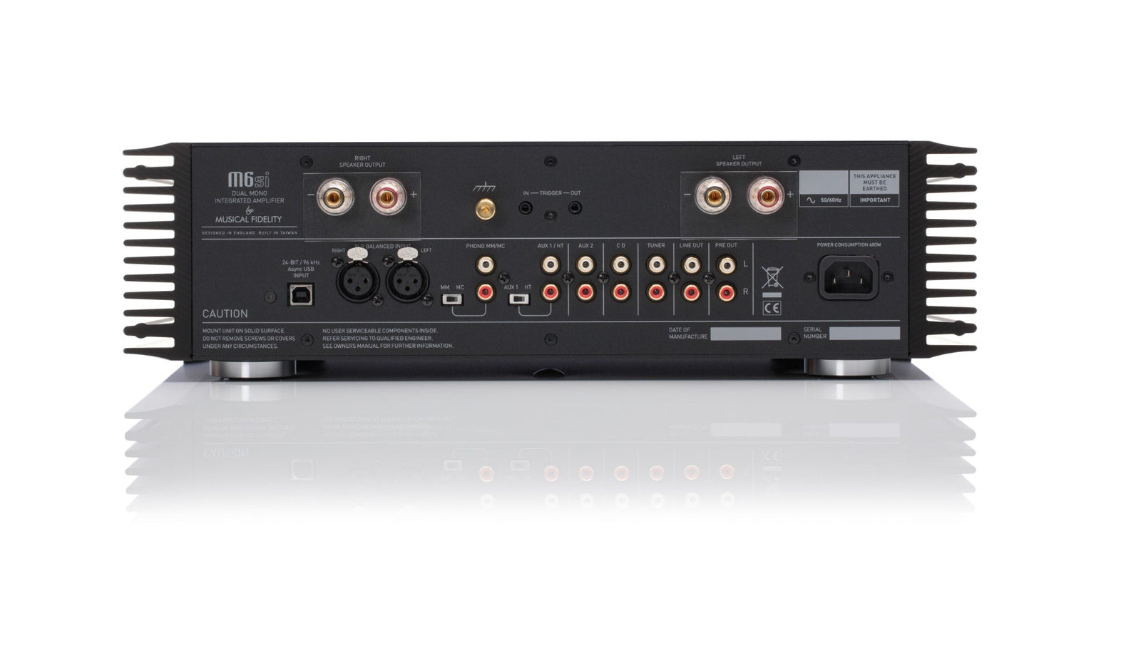 Musical Fidelity M6si Integrated Amplifier Factory Refurbished - Safe and Sound HQ