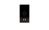 Monitor Audio Silver 100 8G Bookshelf Speakers (Pair) rear view showing speaker connections and bass port.