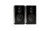 Monitor Audio Silver 100 8G Bookshelf Speakers (Pair) in high gloss black finish showcasing true 3-way system design.