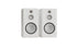 Monitor Audio Silver 100 8G Bookshelf Speakers (Pair) in Satin White finish for high-fidelity audio performance.