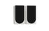 Monitor Audio Silver 100 8G Bookshelf Speakers (Pair) in black and white finish, showcasing design and quality.