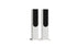 Monitor Audio Silver 300 8G Floorstanding Speakers (Pair) in elegant design with high gloss white finish.