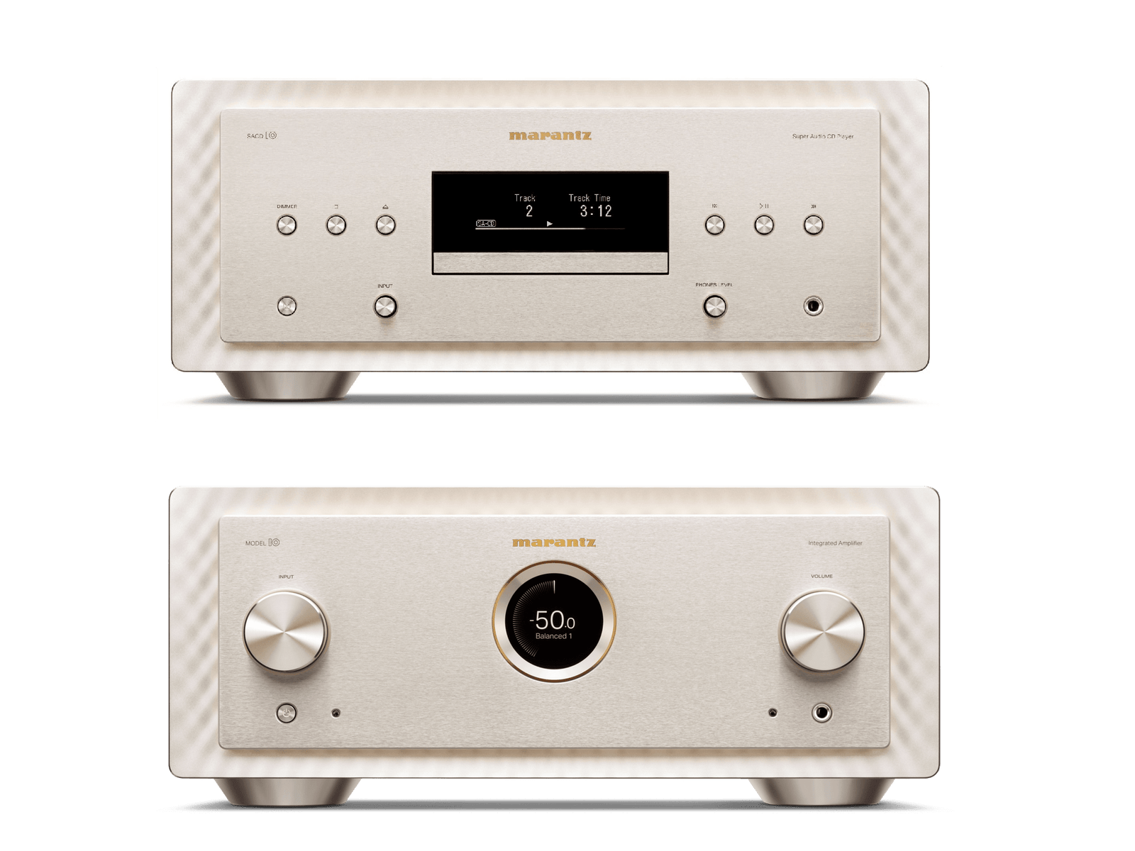 Marantz Model 10 Reference Integrated Amplifier and SACD10 SACD/CD Player Bundle - Safe and Sound HQ